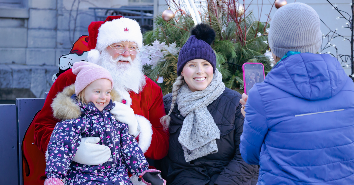 Meet Santa in Downtown Kingston