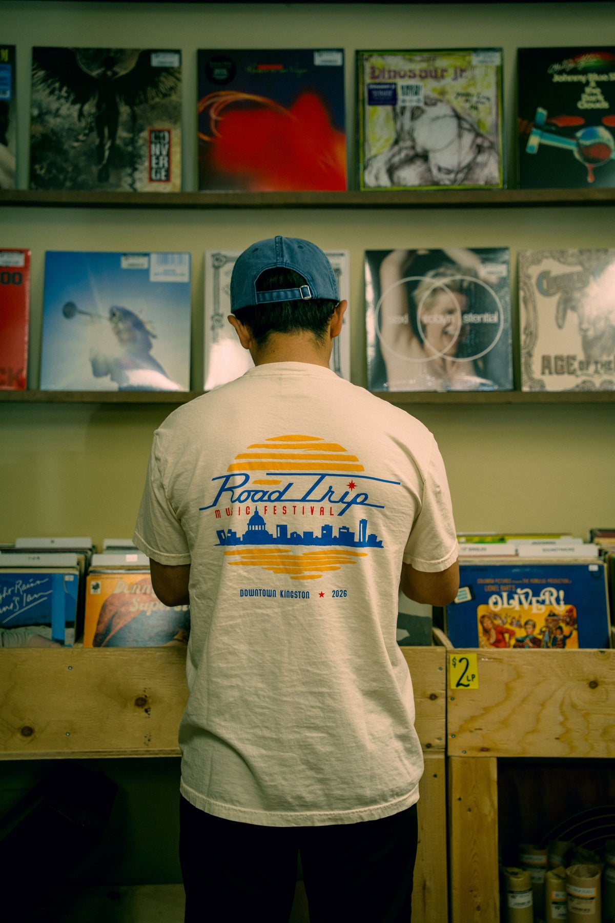 RoadTrip T-shirt Ivory/Cream