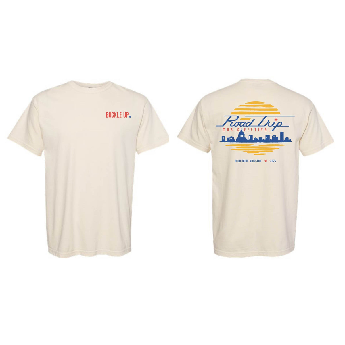 RoadTrip T-shirt Ivory/Cream