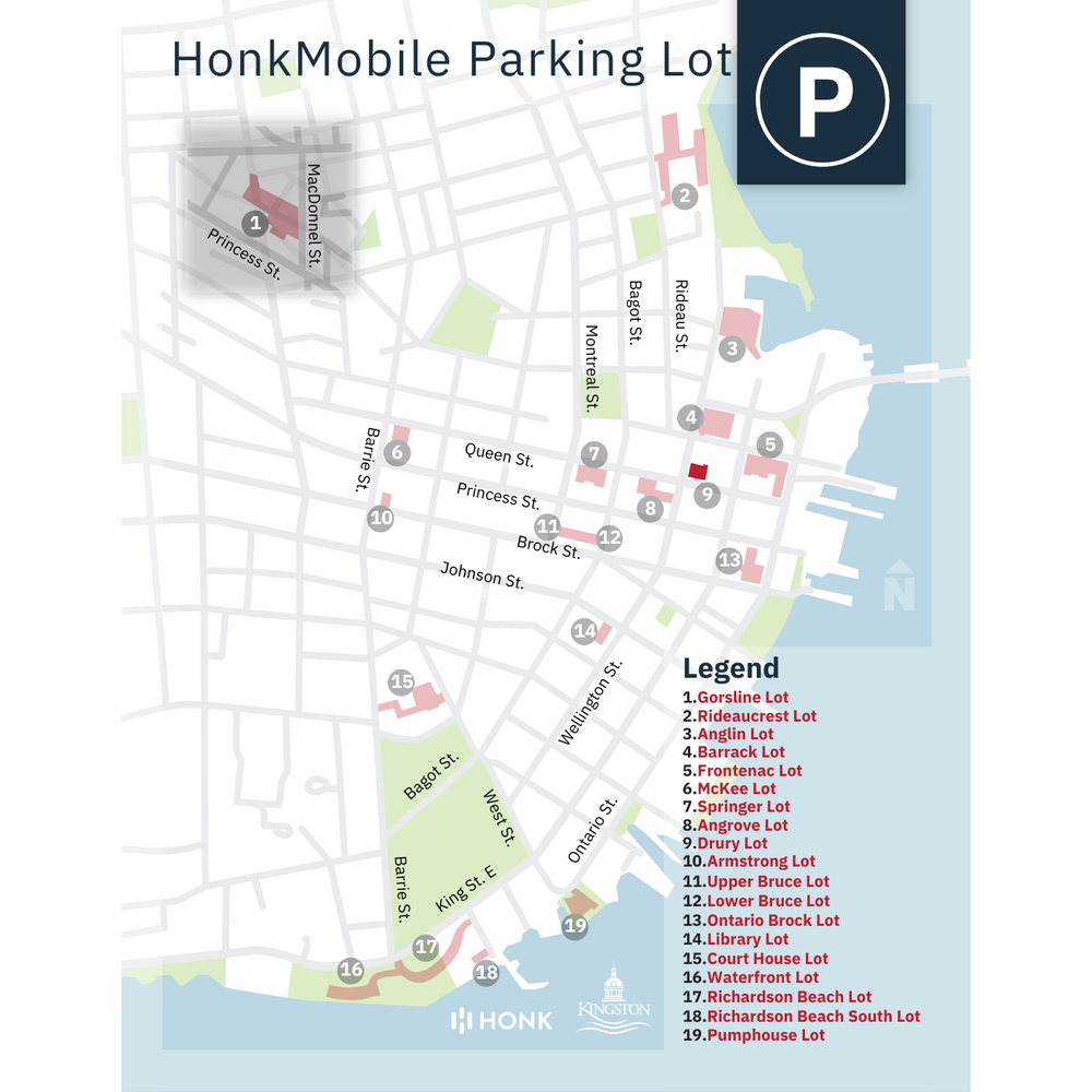Affordable Parking in Downtown Kingston | Garages, EV & Street Parking